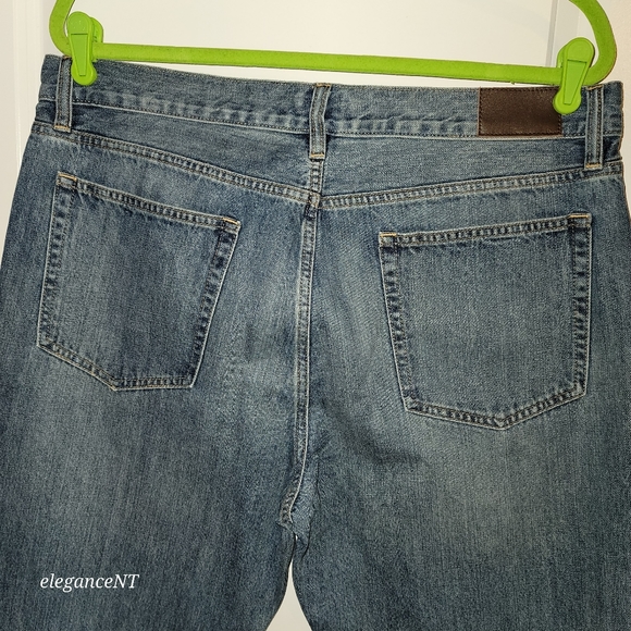 J Crew The Bleecker Straight Leg  jeans 35 x 34 NWT - Picture 4 of 9